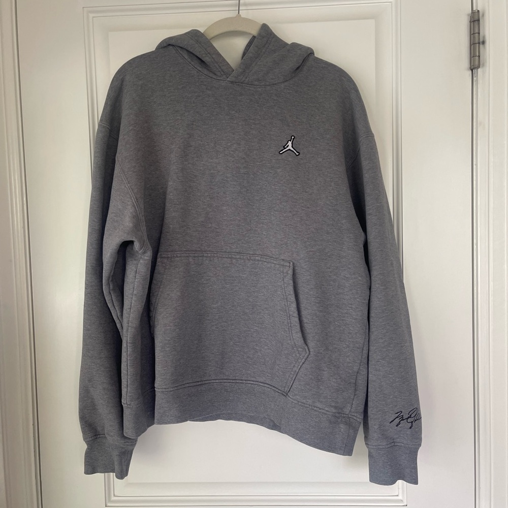 Jordan Hoodie, Size Medium, Gray